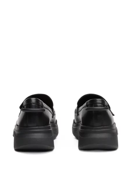 Pantofi loafer Ash cu platformă negru