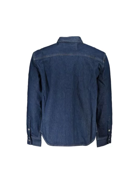 Kurtka jeansowa Calvin Klein niebieska