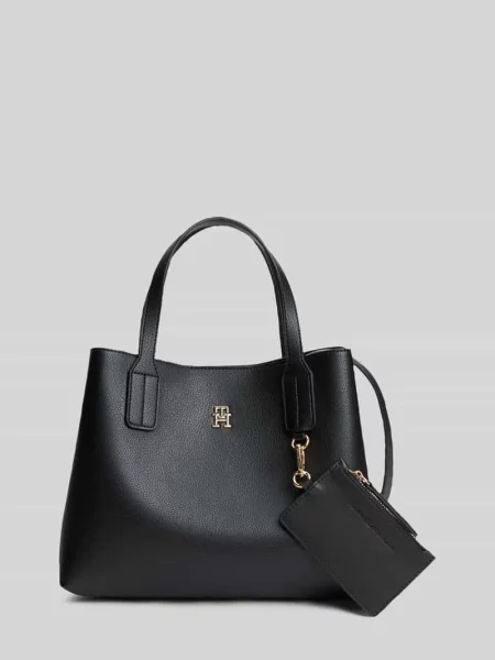 Tommy Hilfiger torebka crossbody z imitacji skóry czarna