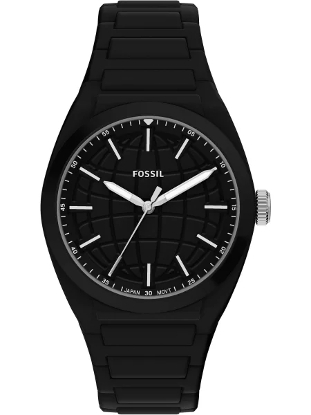 FOSSIL Ceas analogic Everett negru alb