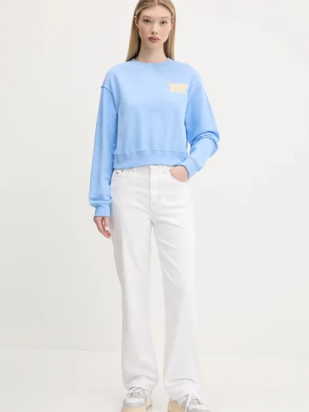 Tommy Jeans jeansy high waist białe