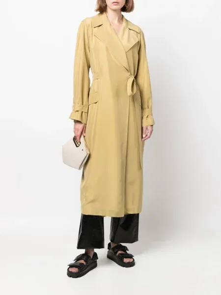 Trenci Alberta Ferretti de mătase plic
