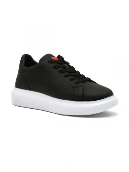 Love Moschino De piele teniși negru