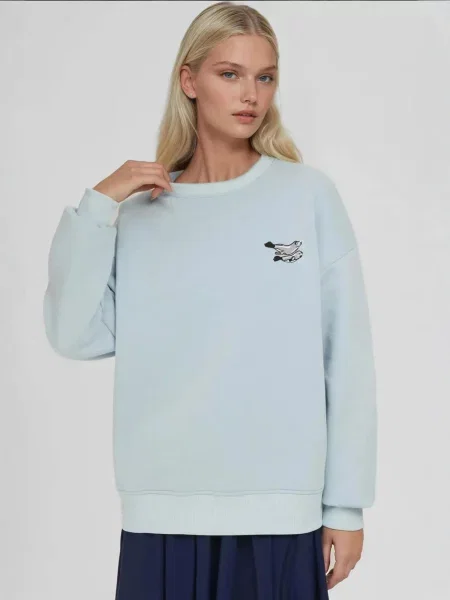 Hiccup Mikina Sweatshirts světlemodrá