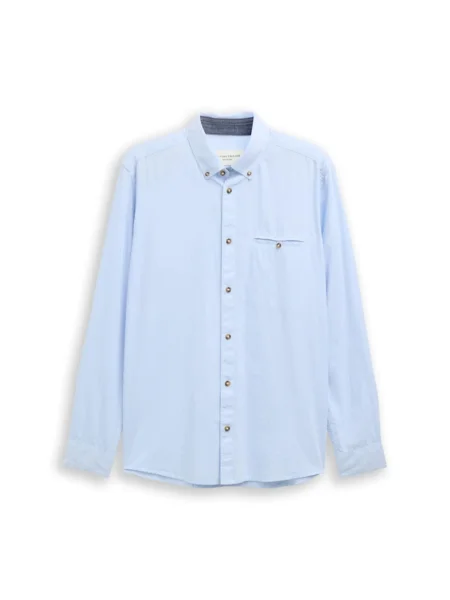 TOM TAILOR Cămașă deschis albastru