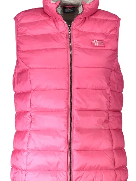 Kamizelka Norway 1963 bez rękawów różowa