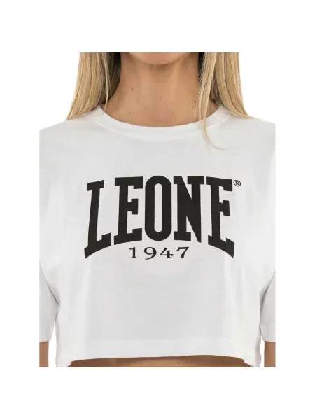 Decupat tricou Leone 1947 alb