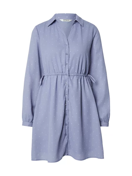 ONLY Dolga srajca opal / pastelno modra