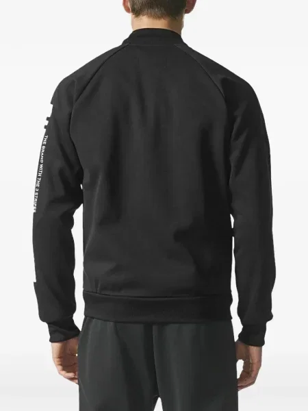 Sneakerși Adidas Superstar alergare cu bretele cu imagine negru