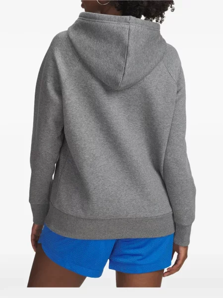 Hanorac cu glugă Under Armour din fleece gri
