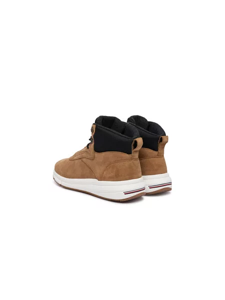 Sportcipők Tommy Hilfiger Hilfiger Sde Warm Hybrid Chukka barna