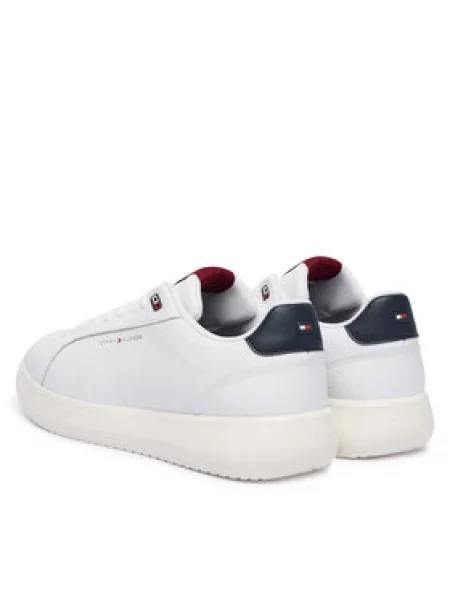 Tommy Hilfiger Superge Light Chunky Leather Sneaker bela