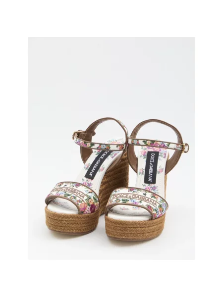Sandały Dolce And Gabbana na koturnie