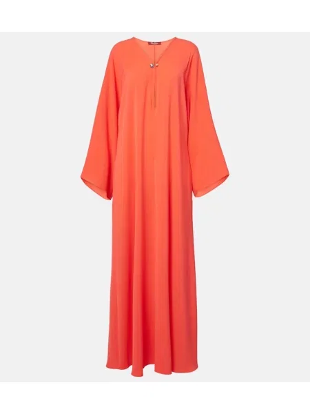 Rochie maxi Max Mara de costum roșu