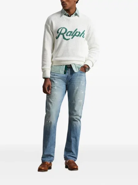 Czapka z daszkiem Polo Ralph Lauren w kratkę z twillu biznesowa niebieska