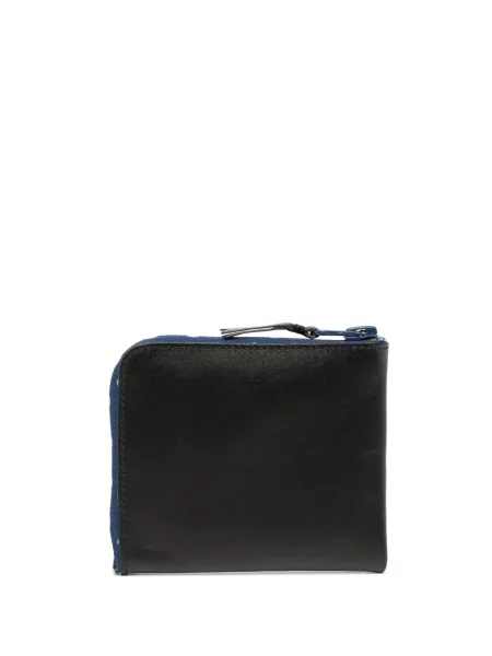 Portofel Comme Des Garçons Wallet cu buline negru