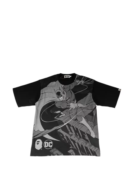 Tricou A Bathing Ape® cu imagine negru