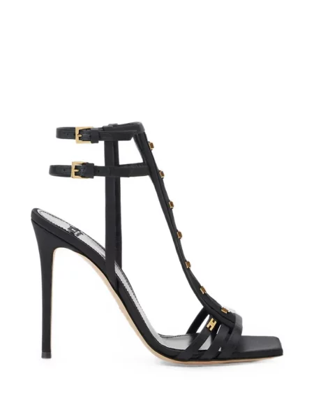 Sandale Elisabetta Franchi din tul negru