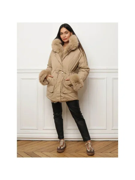 Palton La Modeuse bej