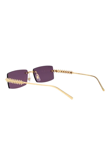 Слънчеви очила Cartier Eyewear с шипове златисто