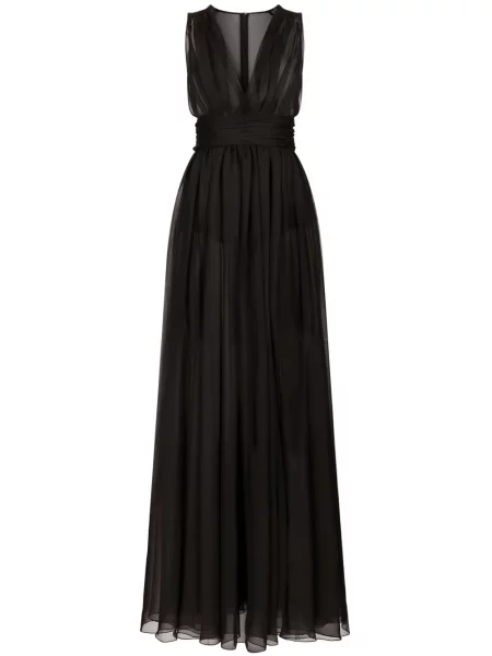 Rochie Dolce & Gabbana transparente negru