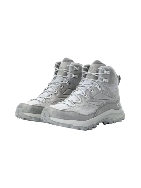 Tenisky Jack Wolfskin sivá