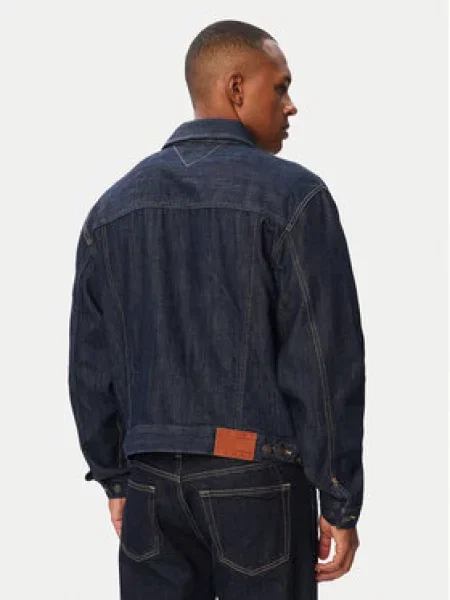 Tommy Jeans Farmer kabát Jaimie Sötétkék