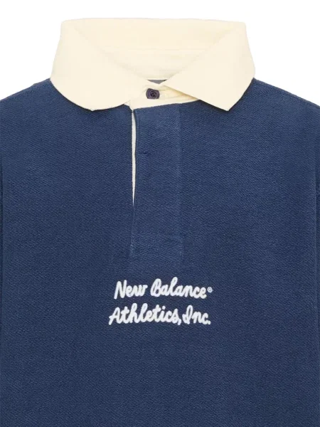 Koszulka polo dziecięca New Balance niebieska