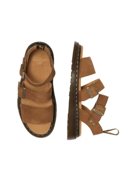 Pantofi Dr. Martens din nubuc maro