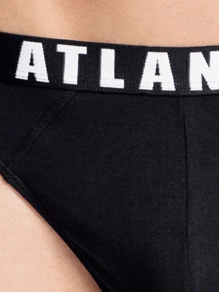 Pantaloni scurți Atlantic negru