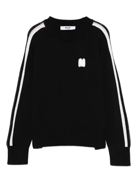 Sweter dziecięcy Msgm czarny