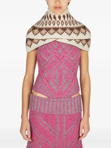 Poncho Paolina Russo tricotate