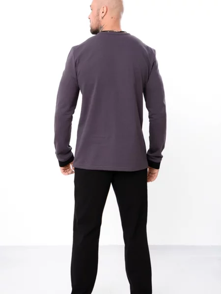 Піжама Носи своє темно-сірий сіра