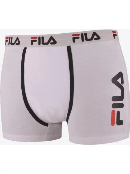 Bokserki Fila Seasonal Logo XXL białe