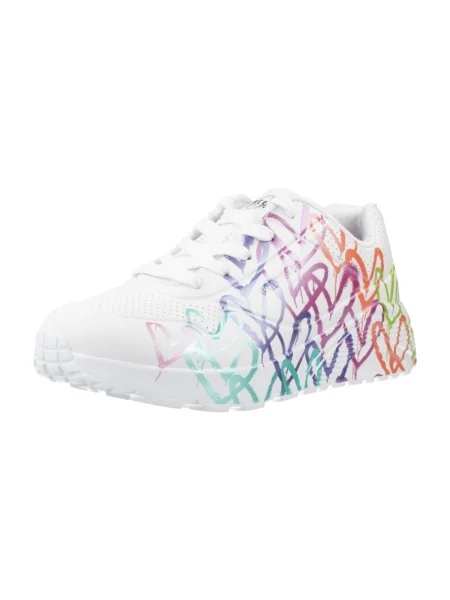 Pantofi Skechers alb