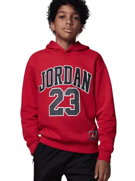 Jordan кофта з капюшоном дитяча з бавовною