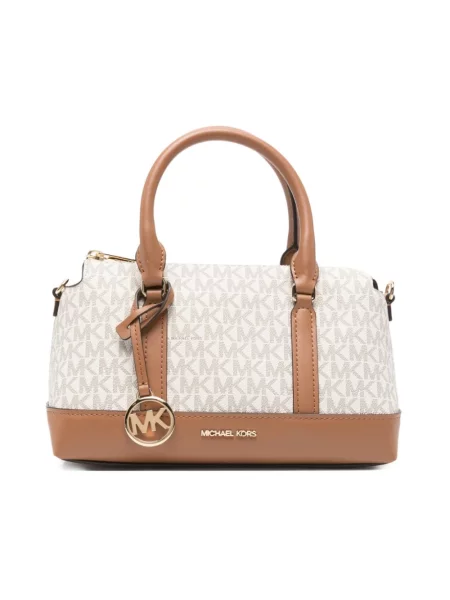 Torebka Michael Kors skórzana beżowa