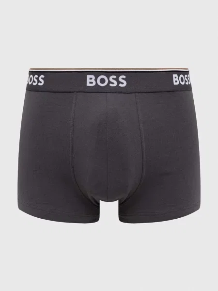 BOSS Boxerky Trunk 3P Power čierna