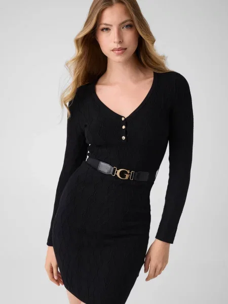 GUESS Rochie tricotat YUKI' negru