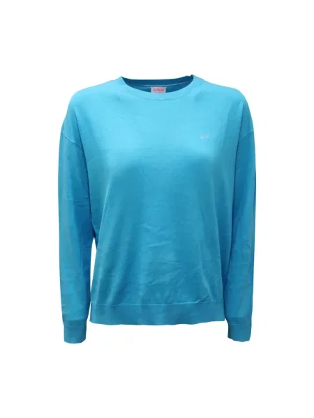 Sweter Sun68 niebieski
