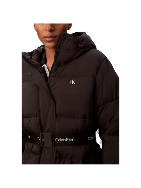 Džínová bunda Calvin Klein Jeans černá