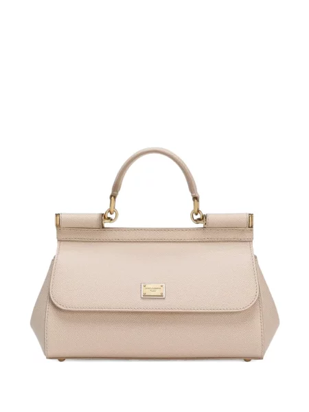 Geantă Dolce & Gabbana Sicily roz