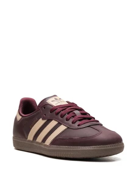 Sneakerși Adidas Samba de cristal auriu
