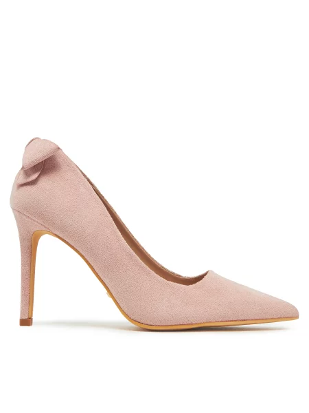 Туфли Deezee на шпильке розовые