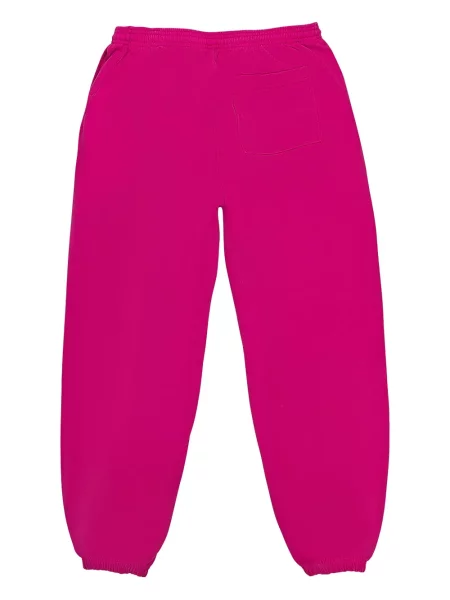 Pantaloni Sp5der alergare roz