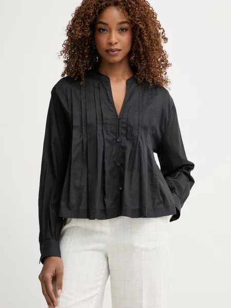 United Colors of Benetton cămașă pentru femei din negru