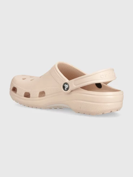 Crocs papuci Classic femei bej