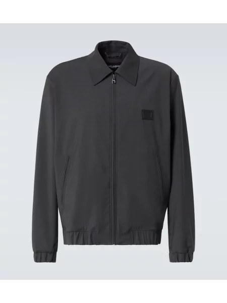 Volnena jakna Dolce&gabbana siva