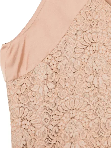 Rochie midi D.exterior din dantelă