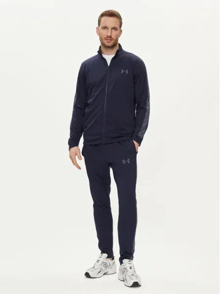 Under Armour Анцуг Ua Knit Track Suit Fitted Fit тъмносин